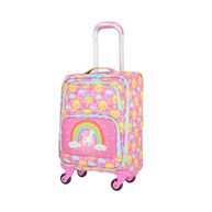 Mochila com Rodas Infantil Speedy Pack Unicornio 3 Pecas Rosa - Xtrem