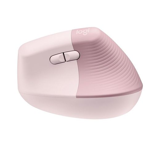 Mouse Sem Fio Lift Vertical Ergonômico Bluetooth Rosa - Logitech