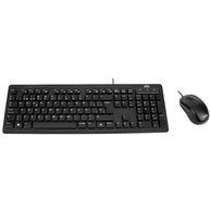 Kit Teclado e Mouse USB ABNT2 AKM617PTLP Preto - MTG