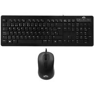 Kit Teclado e Mouse USB ABNT2 AKM617PTLP Preto - MTG