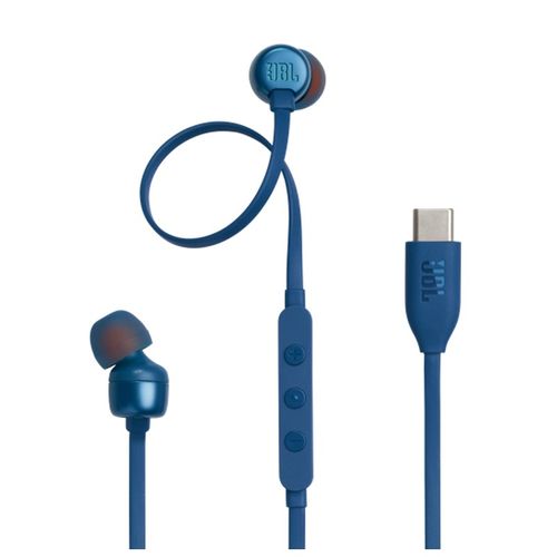 Fone de Ouvido Intra-Auricular Tune 310C USB-C Azul - JBL