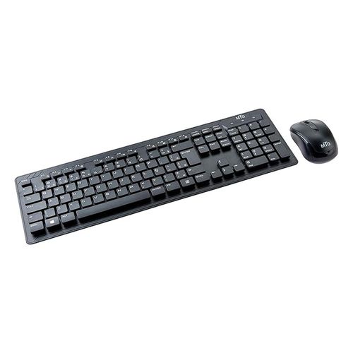 Kit Teclado e Mouse sem fio AKM615PTLP Preto - MTG