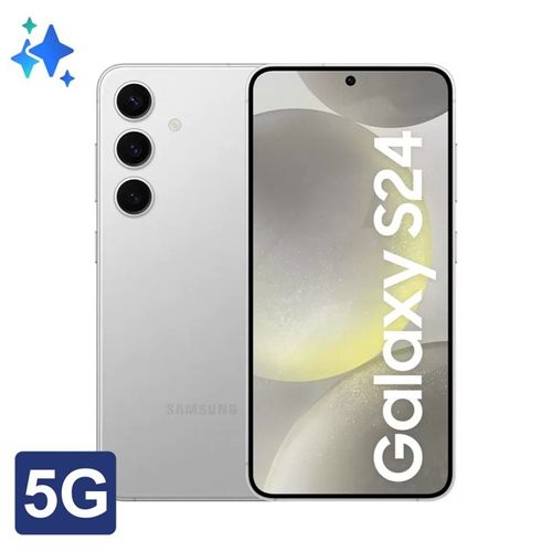 Smartphone Galaxy S24 Dual 5G 128GB Cam Tripla 50MP +12MP + 10MP Cam Frontal 12MP Deca-Core Tela 6.2" Cinza - Samsung