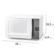 Micro-Ondas 36L Efficient com Descongelamento Assistido ME36B 127V Branco - Electrolux