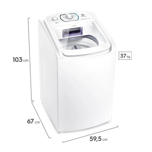 Máquina de Lavar 11Kg Essential Care com Easy Clean e Filtro Fiapos LES11 127V Branca - Electrolux