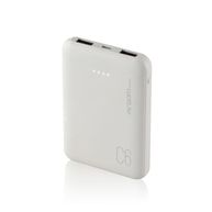 Carregador Portátil USB / MicroUSB 6000 MAH  Branco C6 - Argom