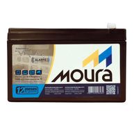 Bateria Moura para Alarme VRLA 12V 4Ah 12MVA-Alarme
