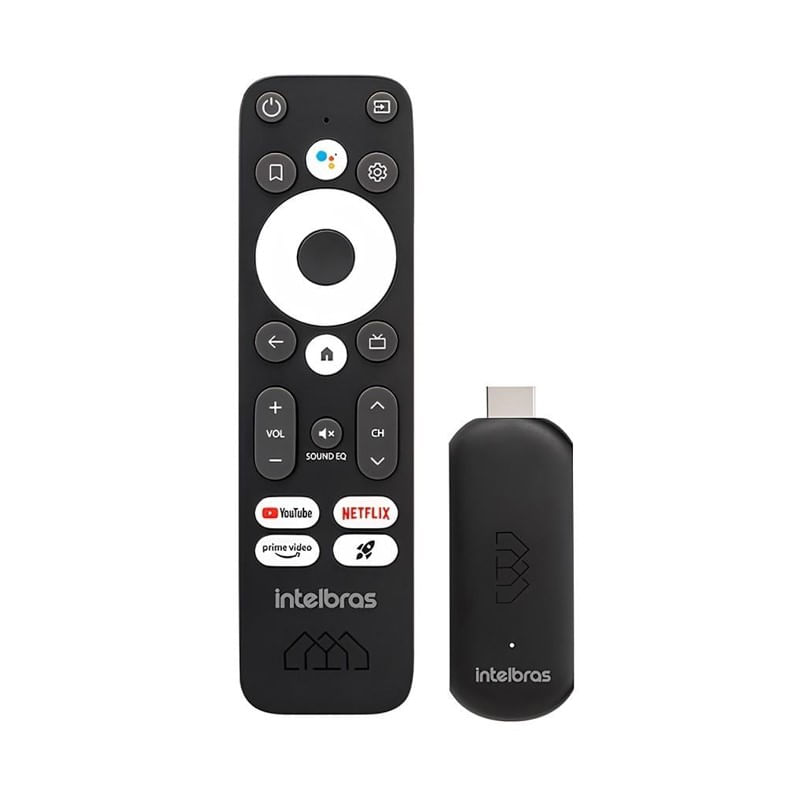 Media Player Google TV Streamer 4K com Controle Remoto Wi-Fi