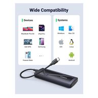 Gaveta para SSD M.2 NVMe para USB 3.1 CM578 - Ugreen