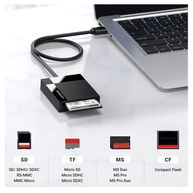 Leitor de Cartão de Memória 4 em 1 SD/TF USB 3.0 Com Cabo CR125 - Ugreen