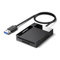 Leitor de Cartão de Memória 4 em 1 SD/TF USB 3.0 Com Cabo CR125 - Ugreen