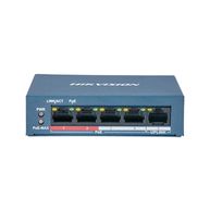 Switch Hikvision 5 Portas 10/100 Mbps POE Fast DS-3E0105P-E/M(B)