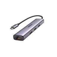 Adaptador USB-C 3.1 para  RJ45 Gigabit + USB CM475 Cinza - Ugreen