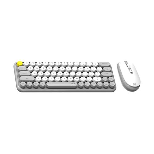 Kit Teclado e Mouse sem Fio Go MOCHI80 WK896 Cinza - Fantech