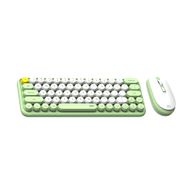 Kit Teclado e Mouse sem Fio Go MOCHI80 WK896 Verde - Fantech