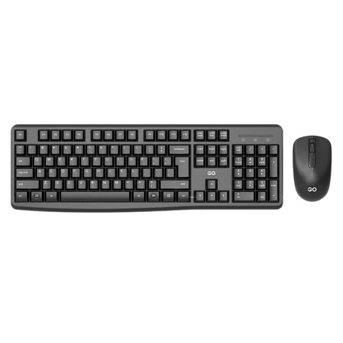 Kit Teclado e Mouse sem Fio Go WK894 Preto - Fantech