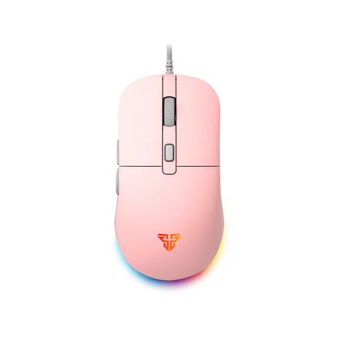 Mouse USB Gamer com fio Katana RGB 6 Botões VX9S Rosa - Fantech