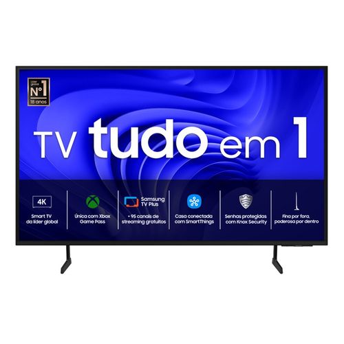 Smart Big TV 75" UHD 4K DU8000 Bluetooth Wi-Fi Gaming Hub Tela sem limites Alexa built in - Samsung