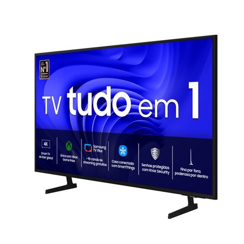 Smart Big TV 75" UHD 4K DU8000 Bluetooth Wi-Fi Gaming Hub Tela sem limites Alexa built in - Samsung