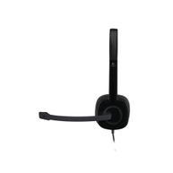 Headset com Fio P3 H151 Preto - Logitech