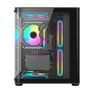 Gabinete Gamer Mid Tower ATX RGB GB1798 Preto - Hayom