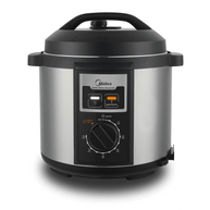 Panela Elétrica de Pressão Midea 6L PPB71 127V Inox
