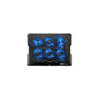 Base Multilaser para Notebook Com 6 Cooler Led Azul Hexa Cooler AC282
