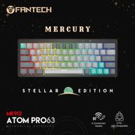 Teclado USB/BT/Wireless Gamer Mecanico Atom Pro63 RGB MK912 Mercury - Fantech