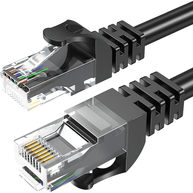 Cabo UTP Patch Cord Cat6 15M Preto NW102 - Essager