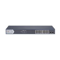 Switch 16 Portas 10/100/1000 Mbps POE Gigabit DS-3E0518P-E/M - Hikvision