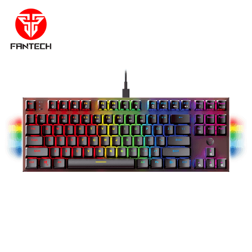 Teclado Gamer Mecânico USB-C MK856 80% RGB Preto - Fantech