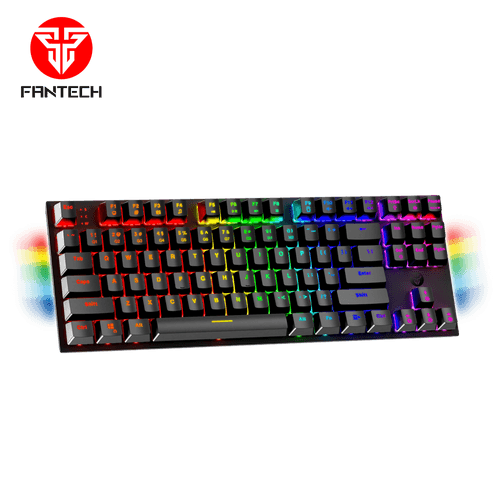 Teclado Gamer Mecânico USB-C MK856 80% RGB Preto - Fantech