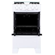 Fogão 4 Bocas com Mesa Inox Coliseum Plus 127V Branco - Atlas