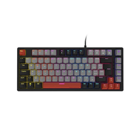Teclado Gamer Mecânico USB Kirin Vulcan 75% RGB Preto - PCYes