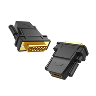 Adaptador Ugreen DVI macho para HDMI fêmea 20124 Preto