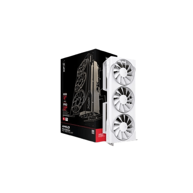 Info Store Placa de Vídeo XFX Radeon RX 9070XT 16GB GDDR6 RX-97TSWF3W9 Branca image