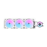 Cooler para Processador Hydro 360mm ARGB Water Cooler Nebula DN-360D Branco - Darkflash