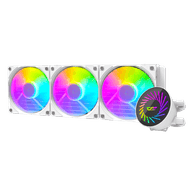 Cooler para Processador Hydro 360mm ARGB Water Cooler Radiant DCS-360 Branco - Darkflash