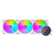 Cooler para Processador Hydro 360mm ARGB Water Cooler Radiant DCS-360 Branco - Darkflash