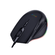 Mouse USB Colossus 12.000DPI 8 Botões RGB Preto - Dazz