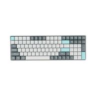 Teclado Gamer Mecânico Recarregável 110 Teclas 1200mAh Wireless Bluetooth GD110 Azul - DarkFlash