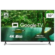 Smart TV LED 50" 4K UHD Google TV 50PUG7408/78 - Philips