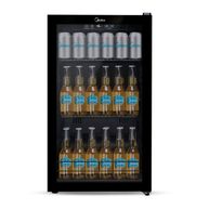 Cervejeira Midea 96 Litros Frost Free 3 em 1 Painel Digital BCA10P1 127V Preta