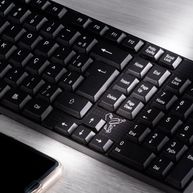 Teclado Maxprint USB 2.0 OfficeEasy ABNT2 Preto