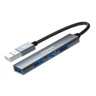 HUB Essager USB 3.0 4 portas EHBA04-FY0G-P Cinza