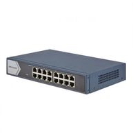 Switch Hikvision 16 Portas 10/100/1000 Mbps Gigabit Metal DS-3E0516-E(C)