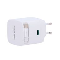 Carregador de Viagem Hiksemi Turbo 67W 3A USB-C Retrátil Branco