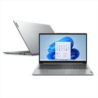 Notebook Lenovo Ideapad 1i Intel Celeron 1.1GHZ 4GB 128SSD 15.6" Windows 11 Office 365 82QH0007BR