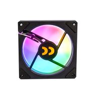 Kit 3 Cooler FAN Rhadium para Gabinete 120mm Led ARGB + Controle RHA-COO-0002 Preto