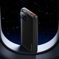 Carregador Portátil Essager com Saída USB-C/A/L 10000 MAh ES-D016 Preto